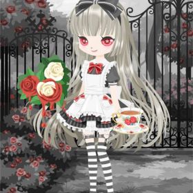 不思議の国の塗りかけのバラ 赤 | ニコッとタウン(ニコタ)のアカウントデータ、RMTの販売・買取一覧