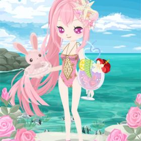 天空の泳げる水着（リブラ） ピンク | ニコッとタウン(ニコタ)のアカウントデータ、RMTの販売・買取一覧