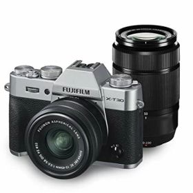 【中古】「非常に良い」富士フイルム(FUJIFILM) ミラーレス一眼カメラ X-T30ダブルズームレンズキット シルバー X-T30WZLK-S