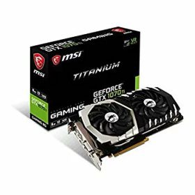 【中古】GEFORCE GTX1070TI TITANIUM 8G z2zed1b