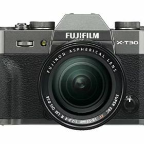 【中古】「非常に良い」富士フイルム(FUJIFILM) ミラーレス一眼カメラ X-T30レンズキット チャコールシルバー X-T30LK-CS