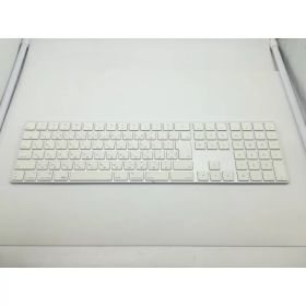 【中古】Apple Magic Keyboard（2017/テンキー付き/A1843） - 日本語（JIS） シルバー MQ052J/A【神戸】保証期間1週間