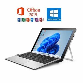 HP Elite x2 1012 G2 Windows 10 Microsoft Office 2019 Core i5 7200U メモリ4GB SSD128GB 2in1タブレットノート テレワーク 中古ノートパソコン 送料無料