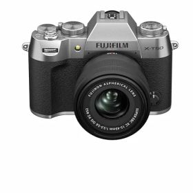 【中古】「非常に良い」富士フイルム(FUJIFILM) ミラーレス一眼カメラ X-T50 レンズキット(XF15-45) シルバー F X-T50LK-1545-S
