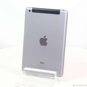 〔中古〕Apple(アップル) iPad mini 2 32GB スペースグレイ ME820J／A SoftBank〔258-ud〕