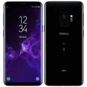 【中古】Bランク【やや傷や汚れあり】SIMロック解除済み 元au SAMSUNG Galaxy S9 SCV38 ミッドナイトブラック 本体のみ 利用制限〇(白ロム) 送料無料