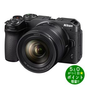 ◆最大3000円CP＋P3倍！！12/10◆ニコン カメラ ミラーレス一眼カメラ レンズキット Z 30 12-28 PZ VR Nikon【転送不可】