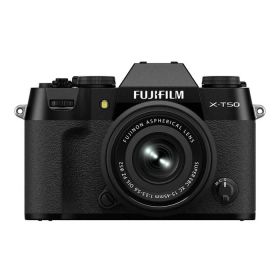【最大1000円OFFクーポン！12月11日1:59まで】富士フイルム ミラーレス一眼カメラ FUJIFILM X-T50 XC15-45mmF3.5-5.6 OIS PZレンズキット ブラック X-T50LK-1545-B 4020万画素 Xマウント フィルムシミュレーションダイヤル【送料無料】【KK9N0D18P】