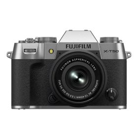 【最大1000円OFFクーポン！12月11日1:59まで】富士フイルム ミラーレス一眼カメラ FUJIFILM X-T50 XC15-45mmF3.5-5.6 OIS PZレンズキット シルバー X-T50LK-1545-S 4020万画素 Xマウント フィルムシミュレーションダイヤル【送料無料】【KK9N0D18P】