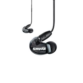 SHURE SE215DYBK+UNI-A / AONIC 215 高遮音性イヤホン トランスルーセントブラック / 有線タイプ(マイク・リモコン付き)