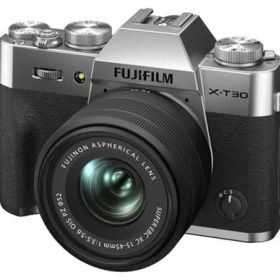 【ポイント10倍】 富士フイルム デジタル一眼カメラ FUJIFILM X-T30 II XC15-45mmレンズキット 日英2言語設定モデル [タイプ：ミラーレス 画素数：2610万画素(有効画素) 撮像素子：APS-C/23.5mm×15.6mm/CMOS4 重量：329g] 【P10倍】