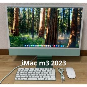 アップル(Apple)のiMac M3 24インチ 4.5K Retina SSD office(デスクトップ型PC)