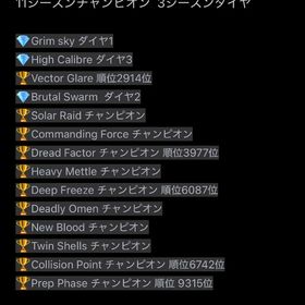 レア シージ引退垢 14sチャンピオン3sダイヤ プレート(板)チャーム所持 | レインボーシックスシージ エックス(R6SX)のアカウントデータ、RMTの販売・買取一覧