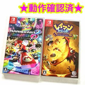 ニンテンドースイッチ(Nintendo Switch)のswitch マリオカート8 デラックス レイマンレジェンド 2点(家庭用ゲームソフト)