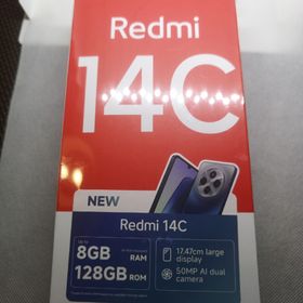 【新品未開封】Xiaomi Redmi 14C 4GB/128GB ブルー シ(スマートフォン本体)