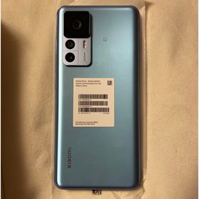 シャオミ(Xiaomi)のXiaomi 12T Pro A201XM ブルー(スマートフォン本体)