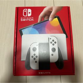 ニンテンドースイッチ(Nintendo Switch)のNintendo Switch 有機ELモデル ホワイト ケース付(家庭用ゲーム機本体)