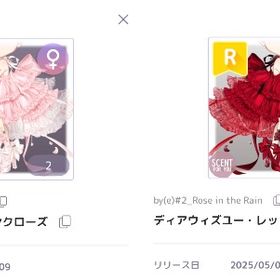 ディアウィズユー 2点セット | ピュアニスタのアイテム、RMTの販売・買取一覧