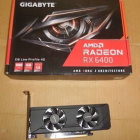 ★☆★ 中古美品 AMD RADEON GIGABYTE RX6400 GDDR6 4GB LOW PROFILE ロープロファイル対応 動作品 ★☆★
