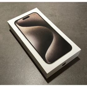 アップル(Apple)の超美品Appleストア版SIMフリーiPhone15 Pro 128GB (スマートフォン本体)