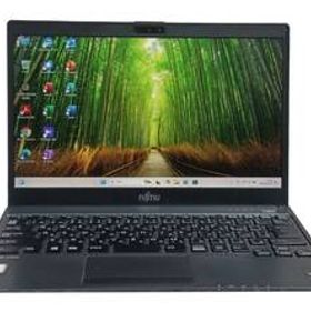 【驚速 FUJITSU U938/S i5-7300U 2.6GHz x4+8GB+M.2 SSD256GB 13.3インチワイドノートPC】Win11+Office2021/WEBカメラ A052313