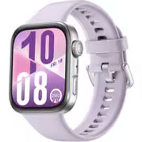 ファーウェイ HUAWEI HUAWEI WATCH FIT 4/Purple パープル 1.82インチAMOLEDディスプレイ 超薄型軽量 高精度な測位 24時間健康管理 フルオロエラストマーベルト 最大10日間稼働 スマートウォッチ 55020FAU