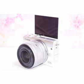 キヤノン(Canon)の❤️人気ホワイト❤️Wi-Fi &自撮り❤️Canon EOS M100(ミラーレス一眼)