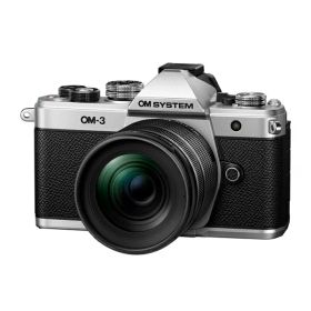 《新品》OM SYSTEM OM-3 12-45mm F4.0 PROキット シルバー ミラーレス一眼カメラ
