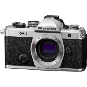 【送料無料】OLYMPUS OM-3 BODY SLV ミラーレス一眼カメラ OM-3 ボディー シルバー【在庫目安:お取り寄せ】| カメラ ミラーレスデジタル一眼レフカメラ 一眼レフ カメラ デジタル一眼カメラ