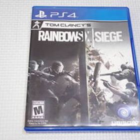 PS4★TOM CLANCY'S RAINBOW SIX SIEGE 海外版 北米版★箱付・ソフト付