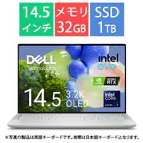 デル DELL モバイルノートパソコン/XPS 14 9440/14.5型3.2K/Core Ultra 7 プロセッサー 155H/GeForce RTX 4050/メモリ 32GB/SSD 1TB/Windows 11 Home/プラチナシルバー MX84T-ENL