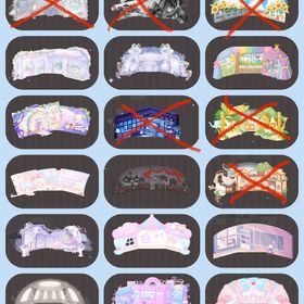 壁いろいろ 300〜 | ハロスイ(ハロースイートデイズ)のアカウントデータ、RMTの販売・買取一覧