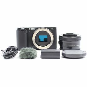 ソニー(SONY)の■シャッター数1045枚！新品同様■SONY ZV-E10L ミラーレス一眼(ミラーレス一眼)