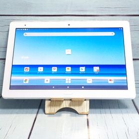 docomo dtab d-41A SHARP Androidタブレット ホワイト 本体 白ロム SIMロック解除済み SIMフリー 美品 A638316