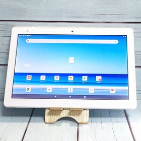 docomo dtab d-41A SHARP Androidタブレット ホワイト 本体 白ロム SIMロック解除済み SIMフリー 美品 A333876