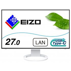 EIZO｜エイゾー 液晶ディスプレイ(27型/ IPS/ WQHD 2560×1440/ 60Hz/ 5ms/ HDMI)(ホワイト) FlexScan EV2795-WT 返品種別A
