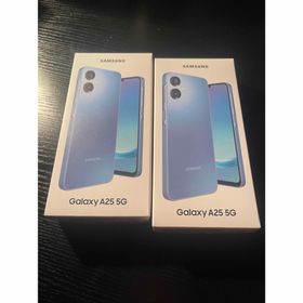 サムスン(SAMSUNG)のSamsung Galaxy A25 5G 本体64GBブルー(スマートフォン本体)