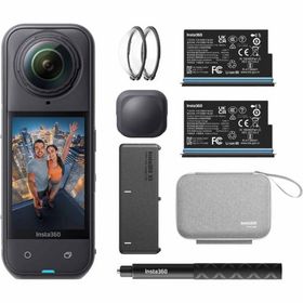 Insta360 アクションカメラ「Insta360 X5」エッセンシャルキット Essentials Bundle CINSAAHA-X504 返品種別B