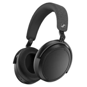 【中古】（新古品） ゼンハイザー(Sennheiser) ワイヤレスヘッドホン bluetooth MOMENTUM 4 Wireless ブラック 高性能ドライバー ノイズキャンセリング 60時間再生 タッチパネル 低遅延 aptX Adaptive マルチポイント