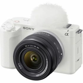 【ポイント10倍】 SONY デジタル一眼カメラ VLOGCAM ZV-E1L ズームレンズキット [ホワイト] [画素数：1679万画素(総画素)/1605万画素(有効画素) 光学ズーム：5倍 撮影枚数：280枚 防水カメラ：○] 【P10倍】