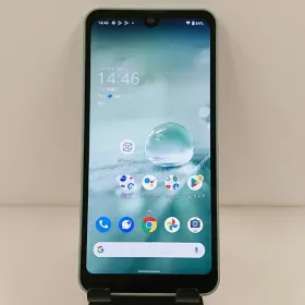 AQUOS wish SHG06 au オリーブグリーン 送料無料 本体 c12699 【中古】