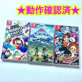 ニンテンドースイッチ(Nintendo Switch)のswitch スーパーマリオパーティ ポケモンレジェンズ アルセウス 遊戯王(家庭用ゲームソフト)