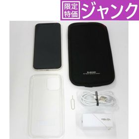 アップル(Apple)の[ジャンク] Apple iPhone 12 64GB (SIMフリー) iphone-12-64-w ホワイト[難あり(D)](スマートフォン本体)