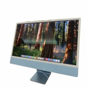 【中古】 Apple アップル iMac 24inch MQRA3J/A A2874 4.5K 一体型 M3 8コア 8GB SSD256GB アイマック ブルー A2502071 【無料ギフトラッピング承ります】