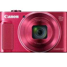 【中古】（新古品） Canon コンパクトデジタルカメラ PowerShot SX620 HS レッド 光学25倍ズーム/Wi-Fi対応 PSSX620HSRE