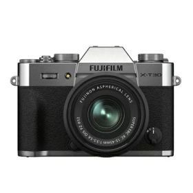 【中古】（新古品） 富士フイルム X-T30 II XC15-45mmキット - シルバー