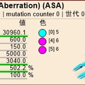 公式pve CCカラーカルキノス | ARK Survival Evolvedのアカウントデータ、RMTの販売・買取一覧