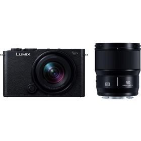 《新品》Panasonic (パナソニック) LUMIX S9 ダブルレンズキット DC-S9W-K ジェットブラック