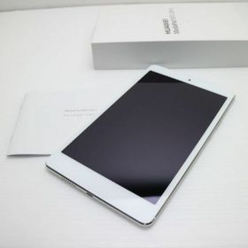 アンドロイド(ANDROID)の新品同様 701HW MediaPad M3 Lite s ホワイト M111(タブレット)