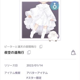 夜空の遠飛行 | ピュアニスタのアイテム、RMTの販売・買取一覧